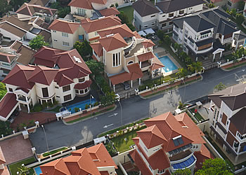 マレーシア不動産　高級住宅街の写真